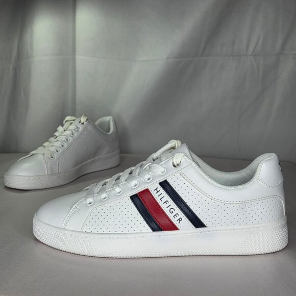 Tommy Hilfiger Shoes - NWOT Tommy Hilfiger Women's Jallya Perforated Court Sneakers